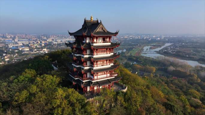 A scenic view of Maanshan Taibailou