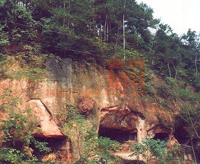 A scenic view of Meishan Ruifeng Yamuqun