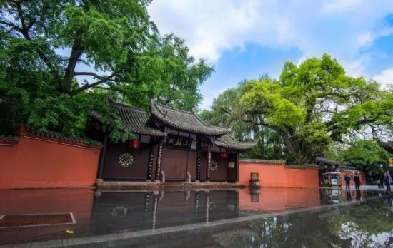 A scenic view of Meishan Sansuci