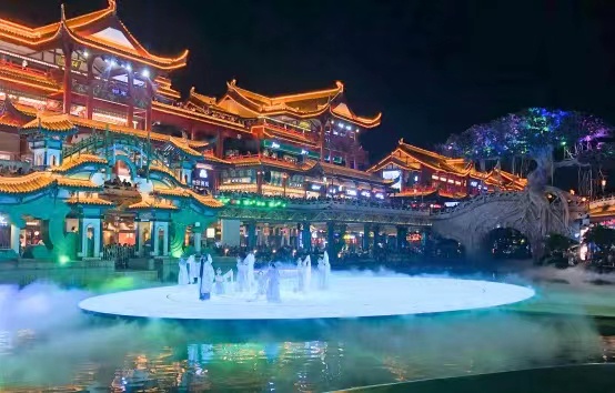 A scenic view of Meishan Zengjiayuan