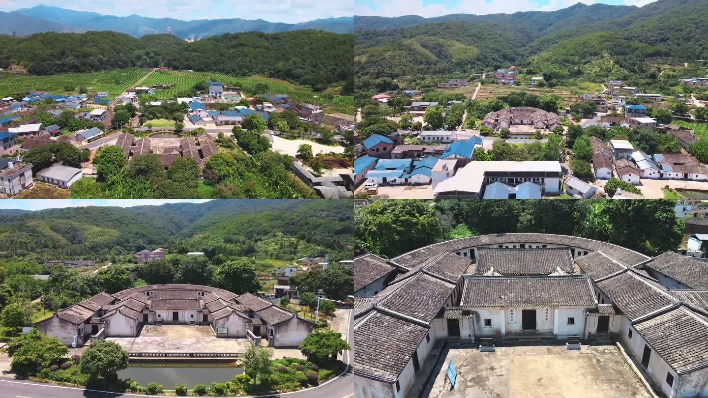 A scenic view of Meizhou Qiufengjia Guju