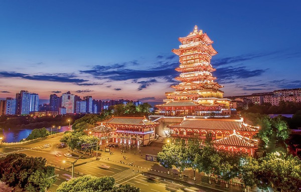 A scenic view of Mianyang Kaixisi