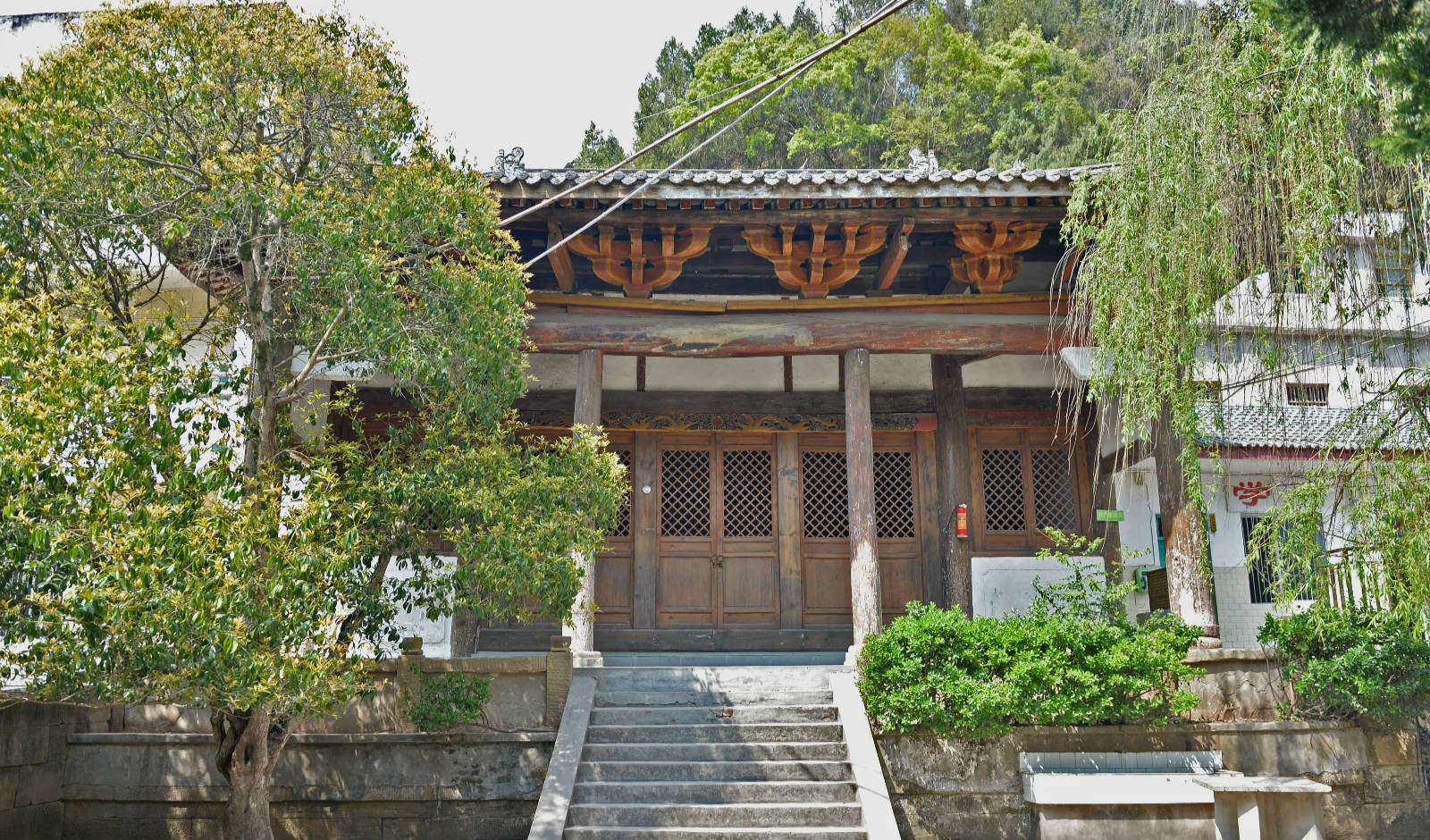 A scenic view of Mianyang Yanting Wenxingmiao