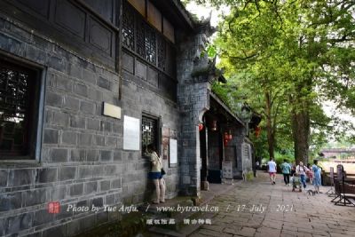 A scenic view of Nanchang Yujingshanguan Yunting Bieshu