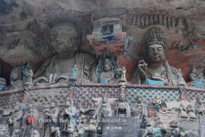 A scenic view of Nanchong Daxiangshan Moya Zaoxiang