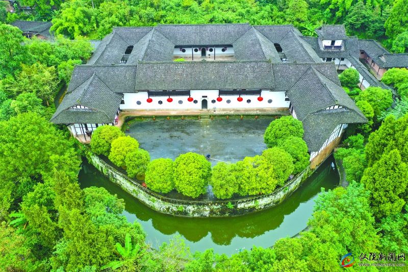 A scenic view of Nanchong Dingshi Zhuangyuan