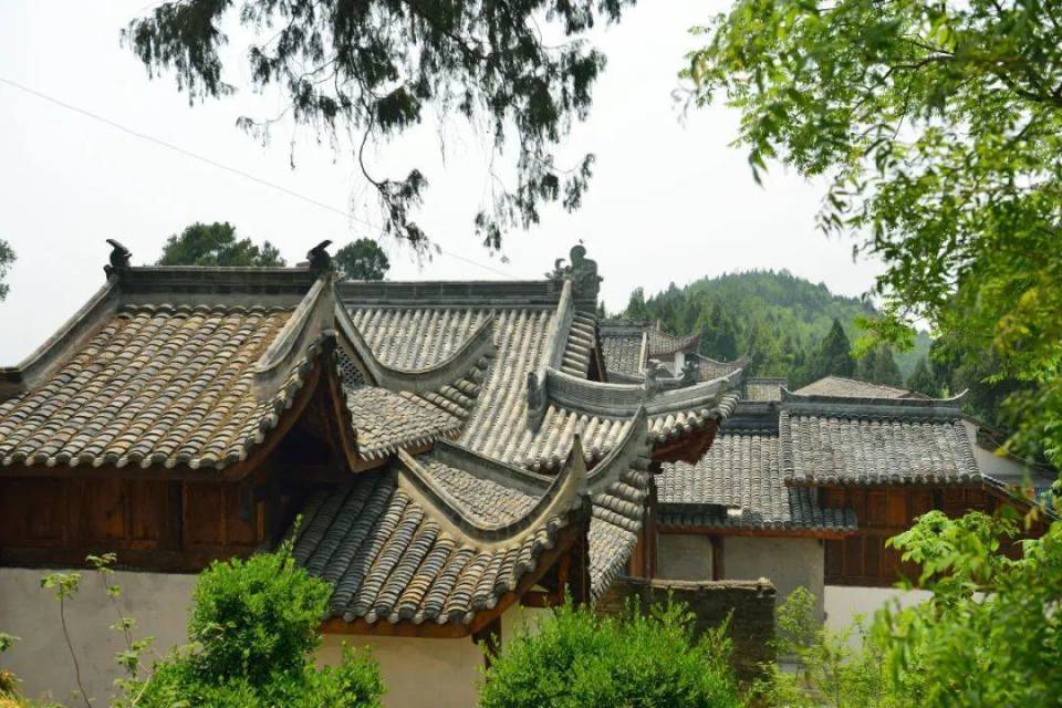 A scenic view of Nanchong Wulongmiao