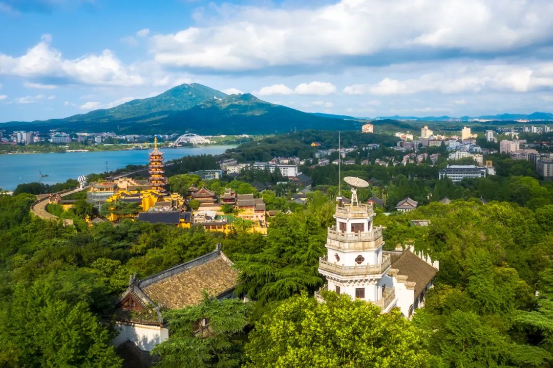 A scenic view of Nanjing Beijige Qixiangtai Jiuzhi