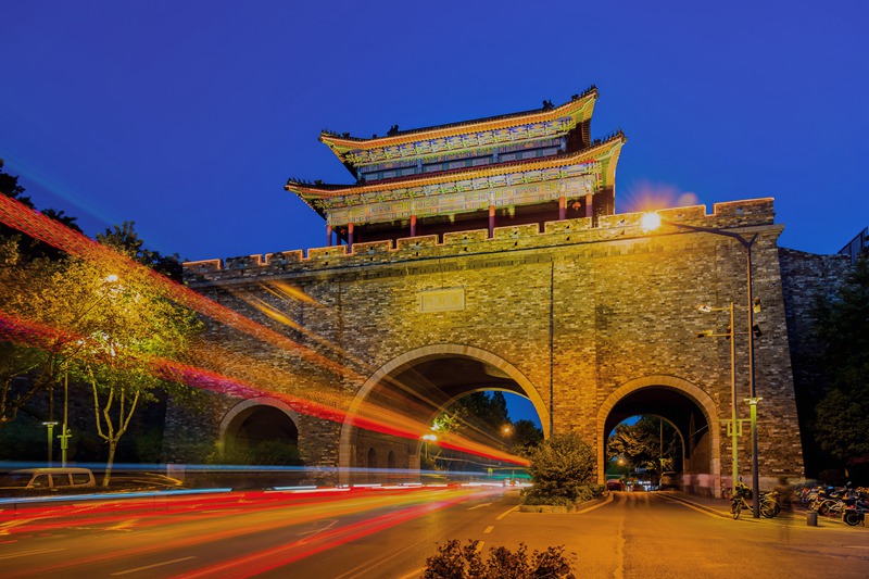A scenic view of Nanjing Chengqiang