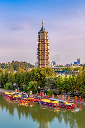 A scenic view of Nanjing Dabaoensi Yizhi