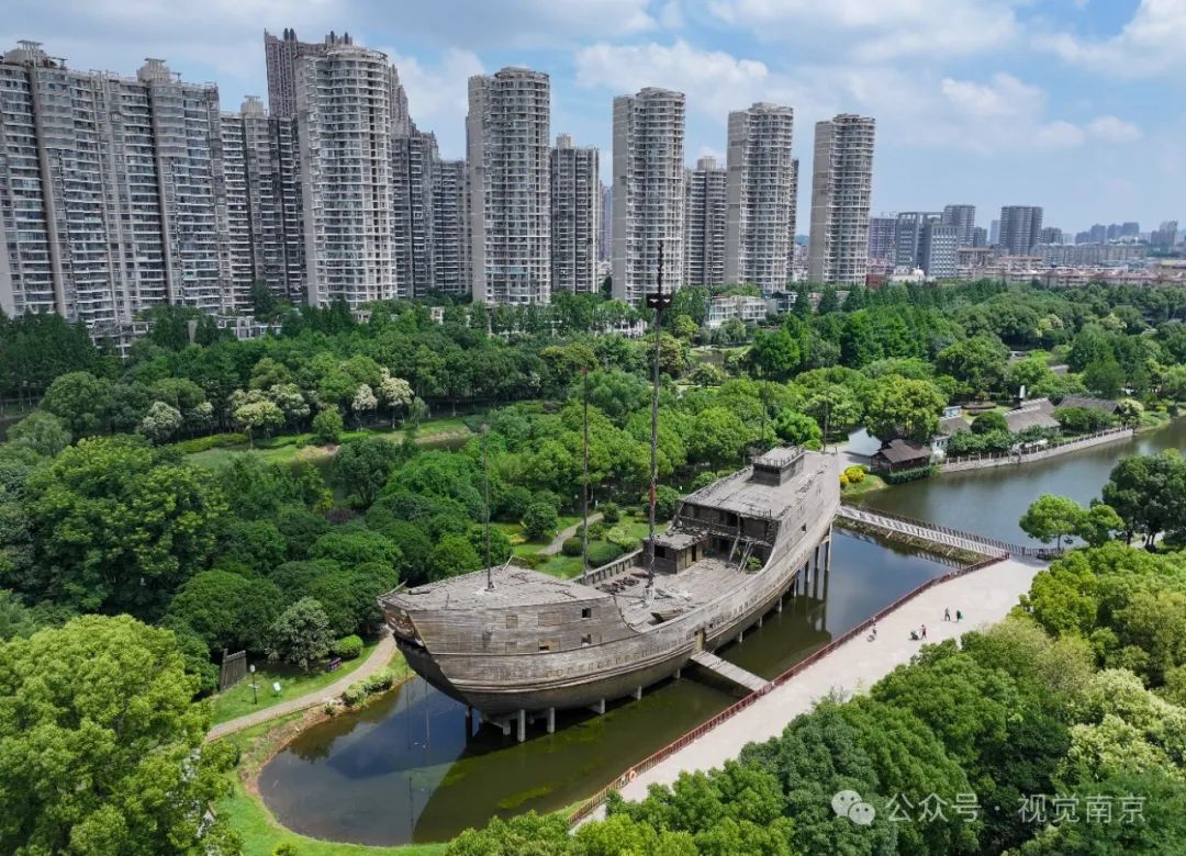 A scenic view of Nanjing Longjiang Chuanchang Yizhi