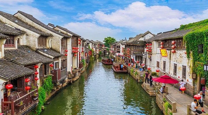 A scenic view of Nanjing Ren Huashi Didian
