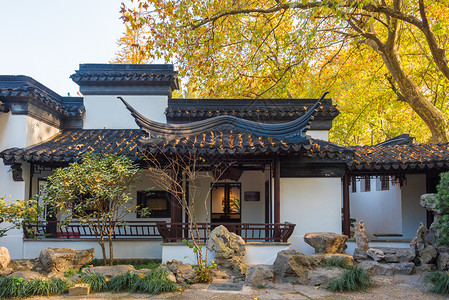 A scenic view of Nanjing Zhanyuan