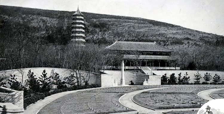 A scenic view of Nanjing Zhongshanling