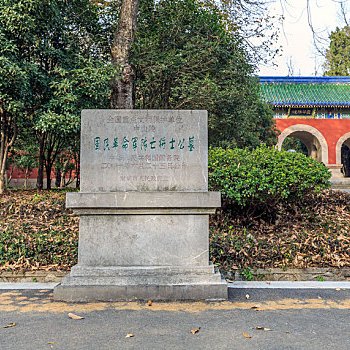 A scenic view of Nanjing Zhongshanling