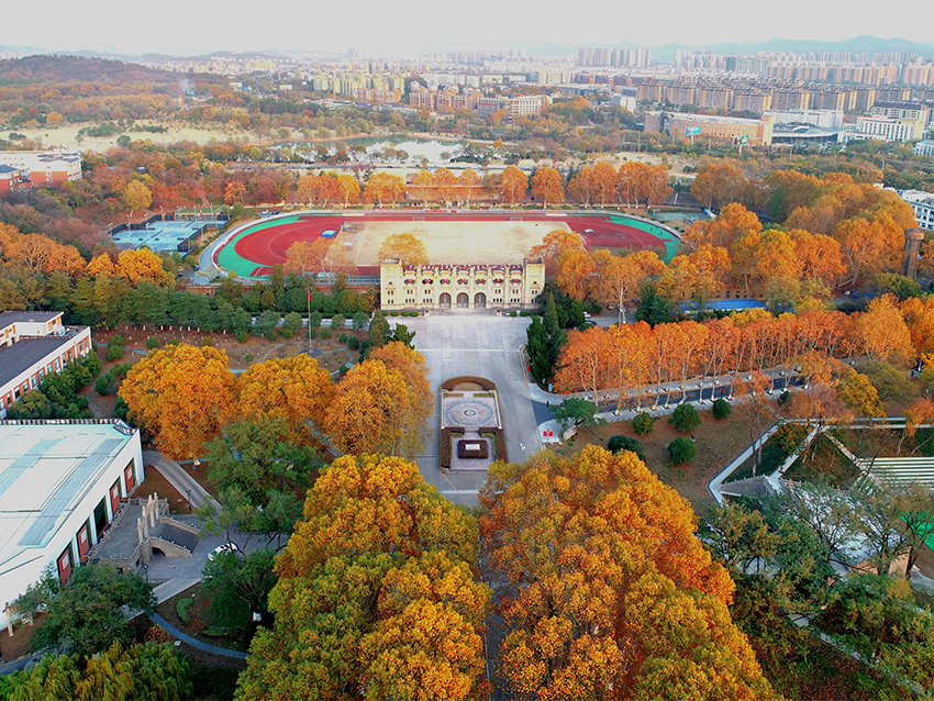 A scenic view of Nanjing Zhongyang Tiyuchang Jiuzhi
