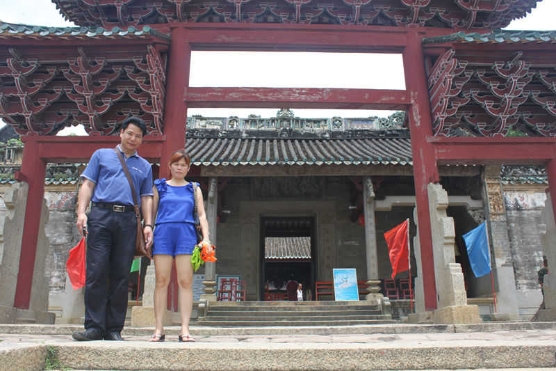 A scenic view of Nanning Fubomiao