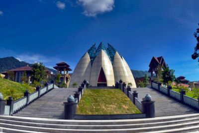 A scenic view of Nanping Yunfengsi Dadian