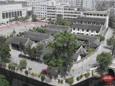A scenic view of Nantong Rugao Gongli Jianyi Shifan Xuetang Jiuzhi