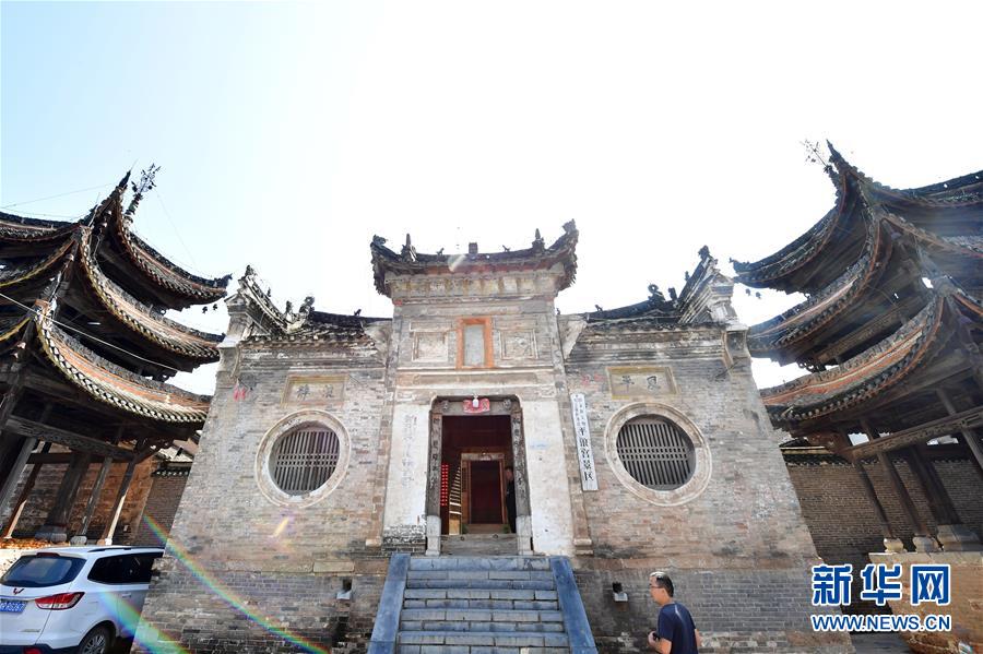 A scenic view of Nanyang Jingziguangujianzhuqun