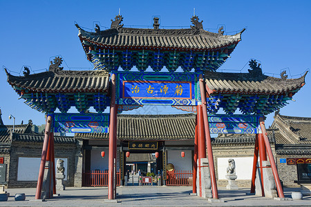 A scenic view of Nanyang Wuhouci