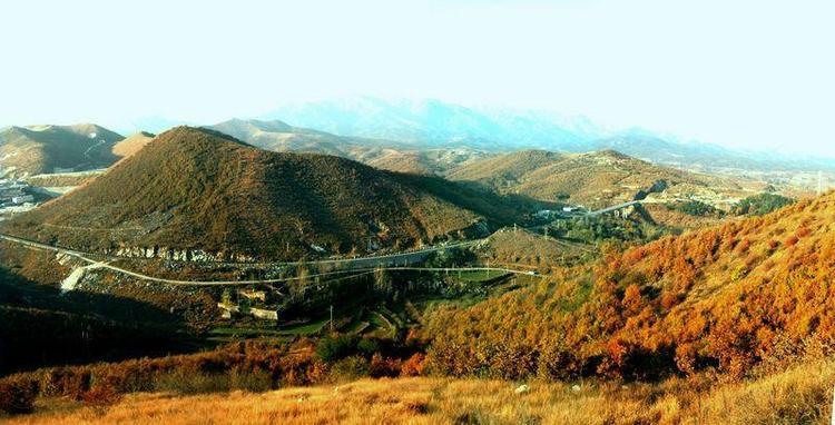 A scenic view of Nanyang Xinghuashanyuxiaokongshanyizhi