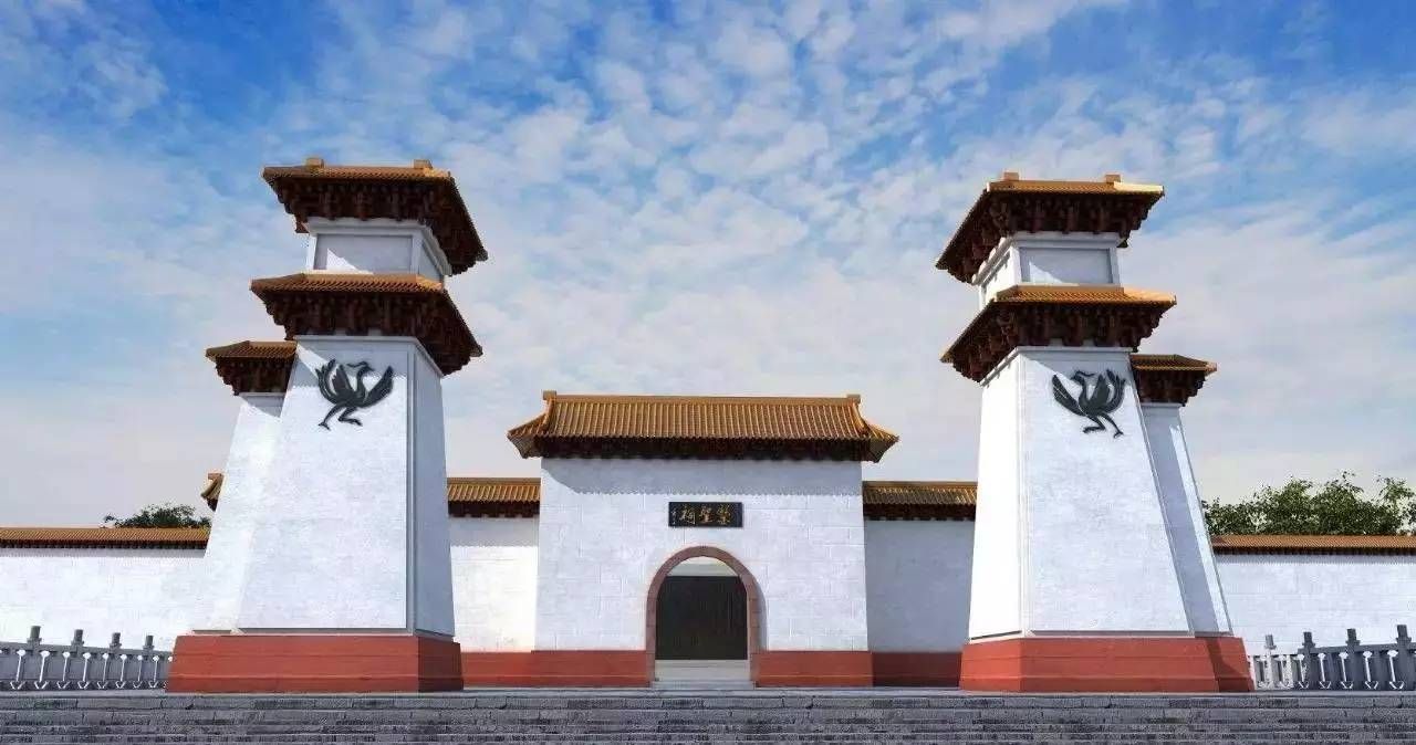 A scenic view of Nanyang Zhangzhongjingmujiaci