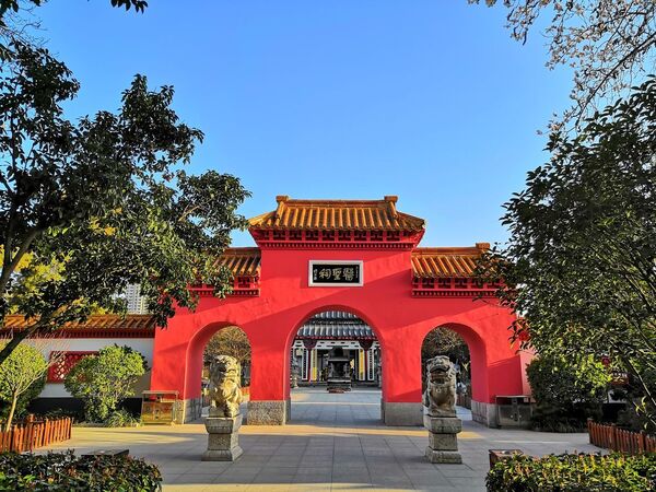 A scenic view of Nanyang Zhangzhongjingmujiaci