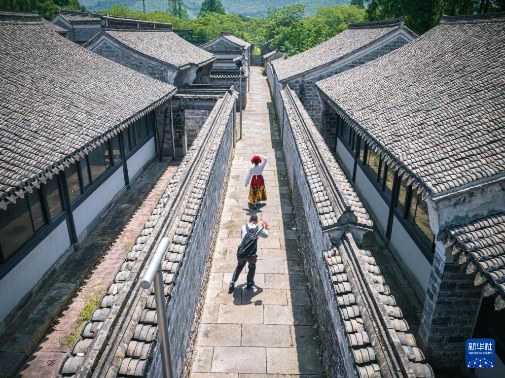 A scenic view of Ningbo Cicheng Gu Jianzhuqun