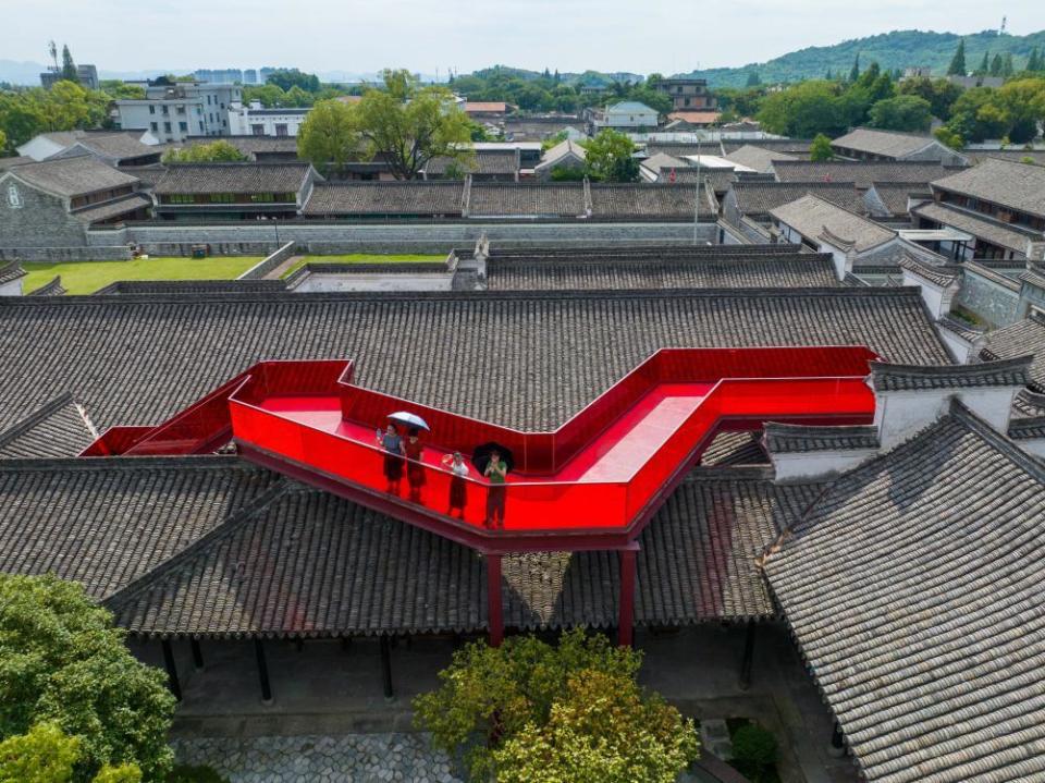 A scenic view of Ningbo Cicheng Gu Jianzhuqun