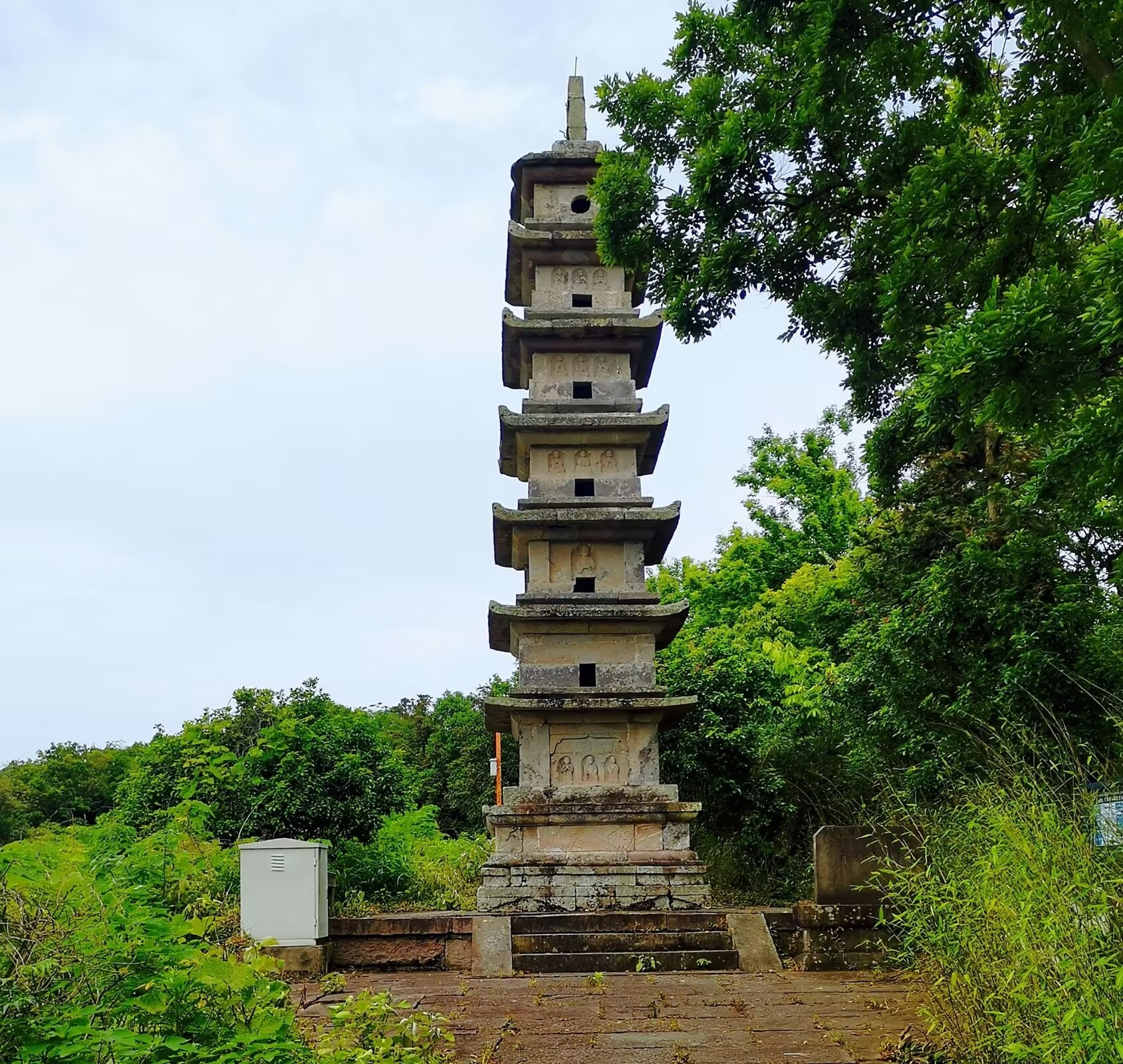 A scenic view of Ningbo Erlingta