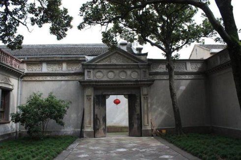 A scenic view of Ningbo Longshan Yushi Jiuzhai Jianzhuqun