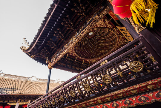 A scenic view of Ningbo Ninghai Guxitai