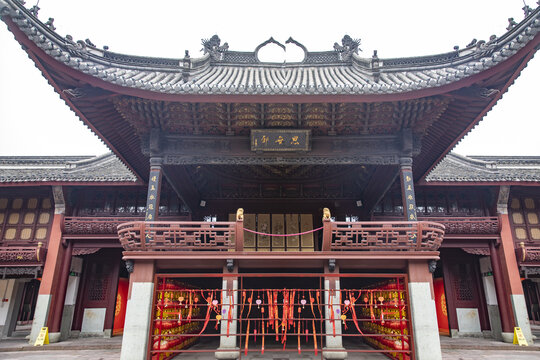 A scenic view of Ningbo Ninghai Guxitai