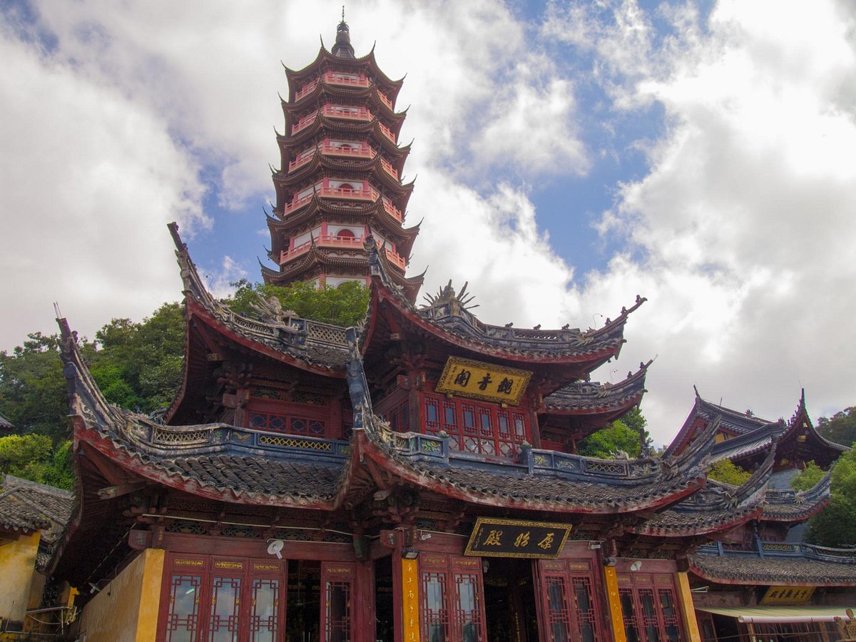 A scenic view of Ningbo Zhenhaikou Haifang Yizhi