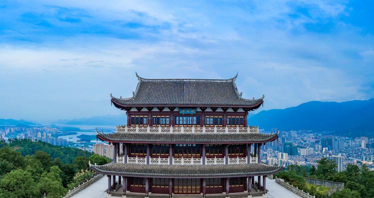 A scenic view of Ningde Fujian Shushou Taiwan Jiangshi Muqun