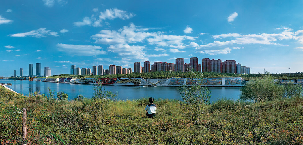 A scenic view of Ordos Shierlianchengchengzhi