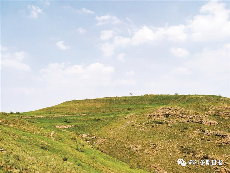 A scenic view of Ordos Zhaizigedanyizhi
