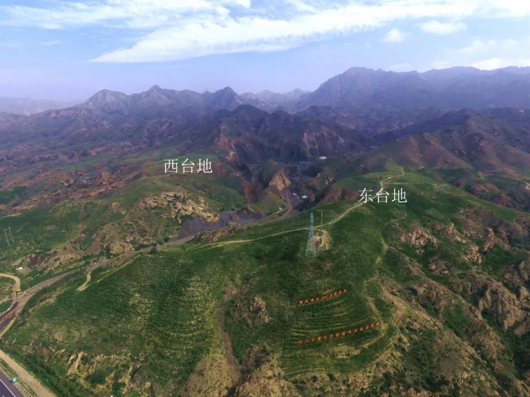 A scenic view of Ordos Zhuozishanyanhuaqun