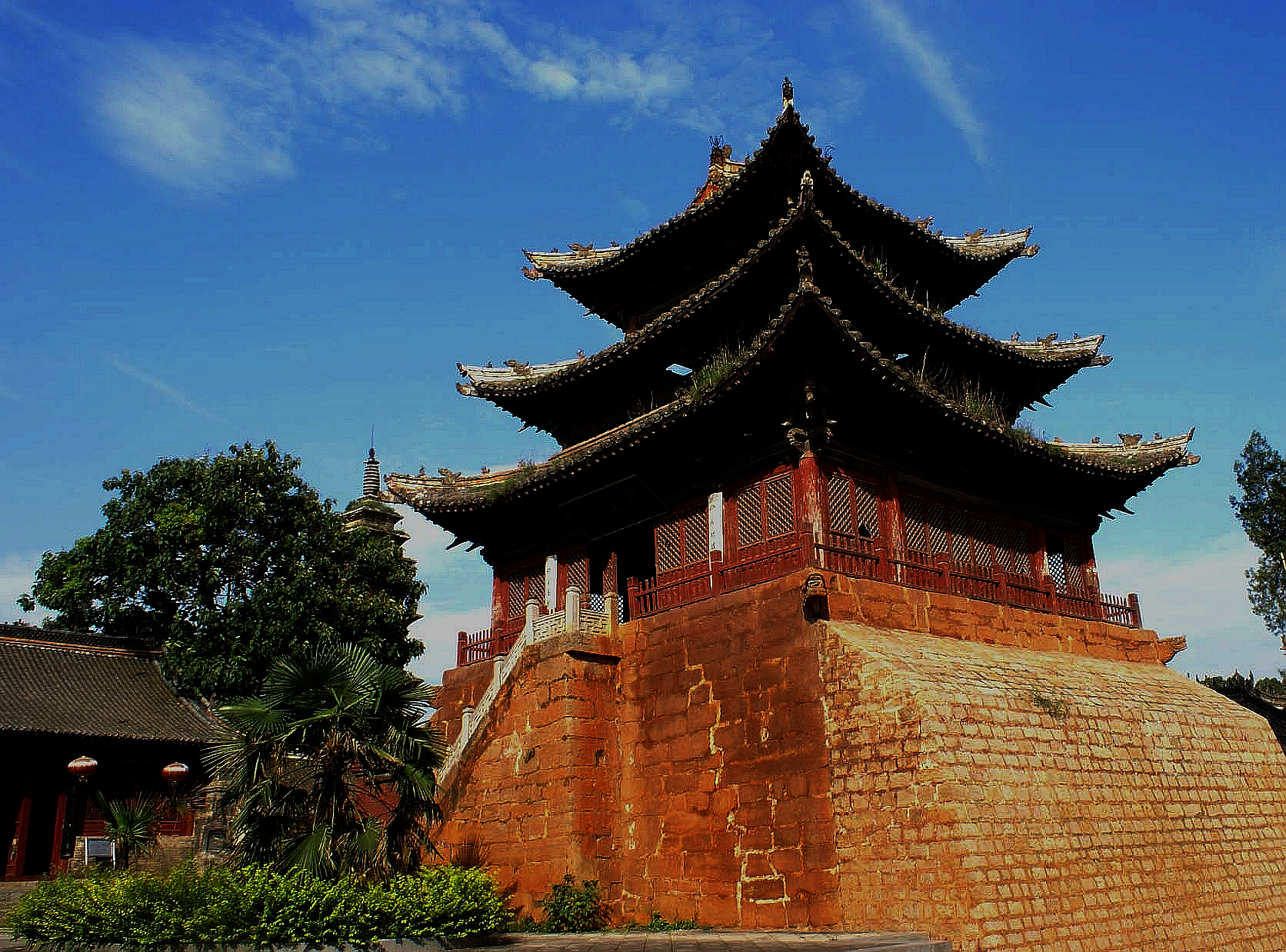 A scenic view of Pingdingshan Fengxuesijitialin