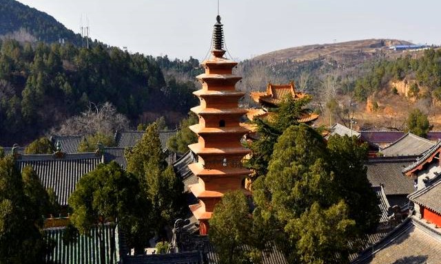 A scenic view of Pingdingshan Fengxuesijitialin