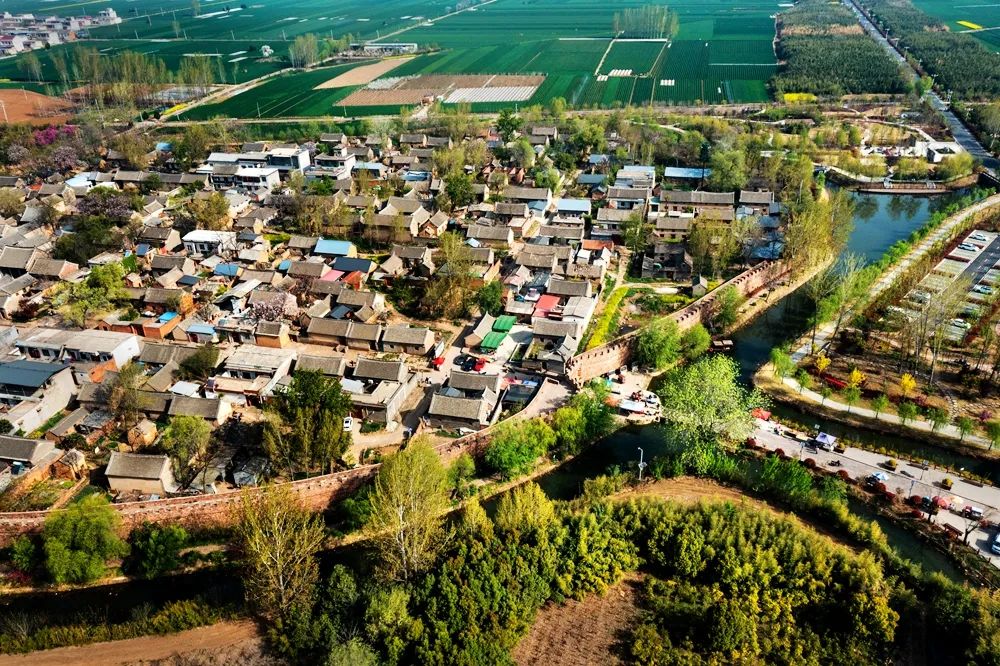 A scenic view of Pingdingshan Linfengzhai
