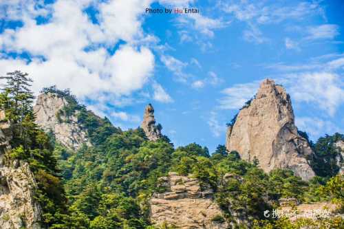 A scenic view of Pingdingshan Meishanyizhi
