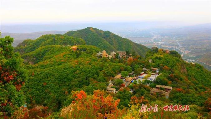 A scenic view of Pingliang Niujiaogou Yizhi