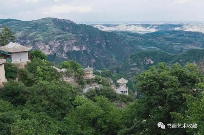 A scenic view of Pingliang Yunyasi He Chenjiadong Shiku
