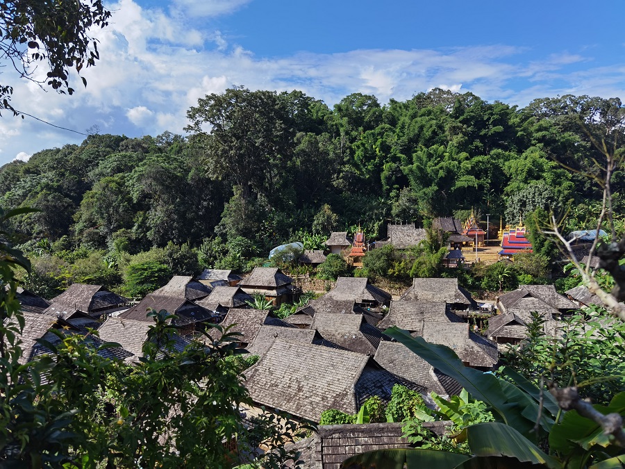 A scenic view of Puer Jingmai Guchayuan