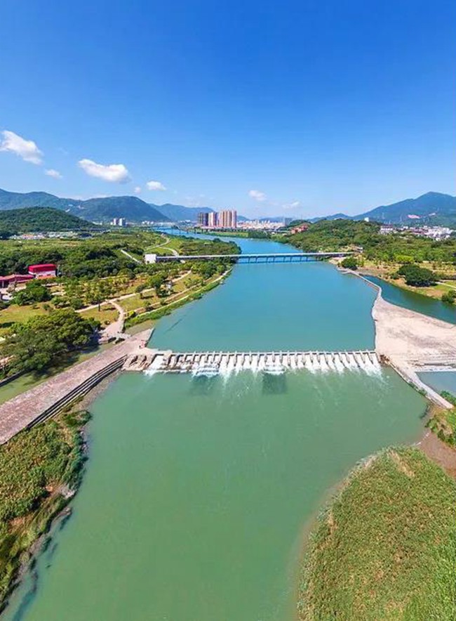 A scenic view of Putian Mulanbei
