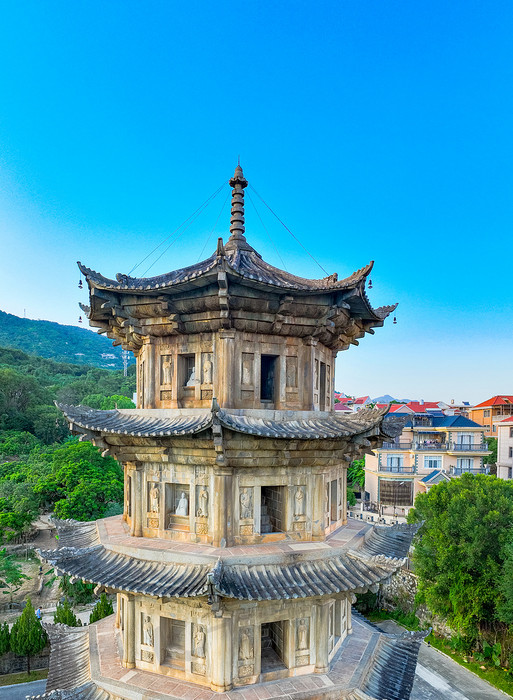 A scenic view of Putian Shijia Wenfo Ta
