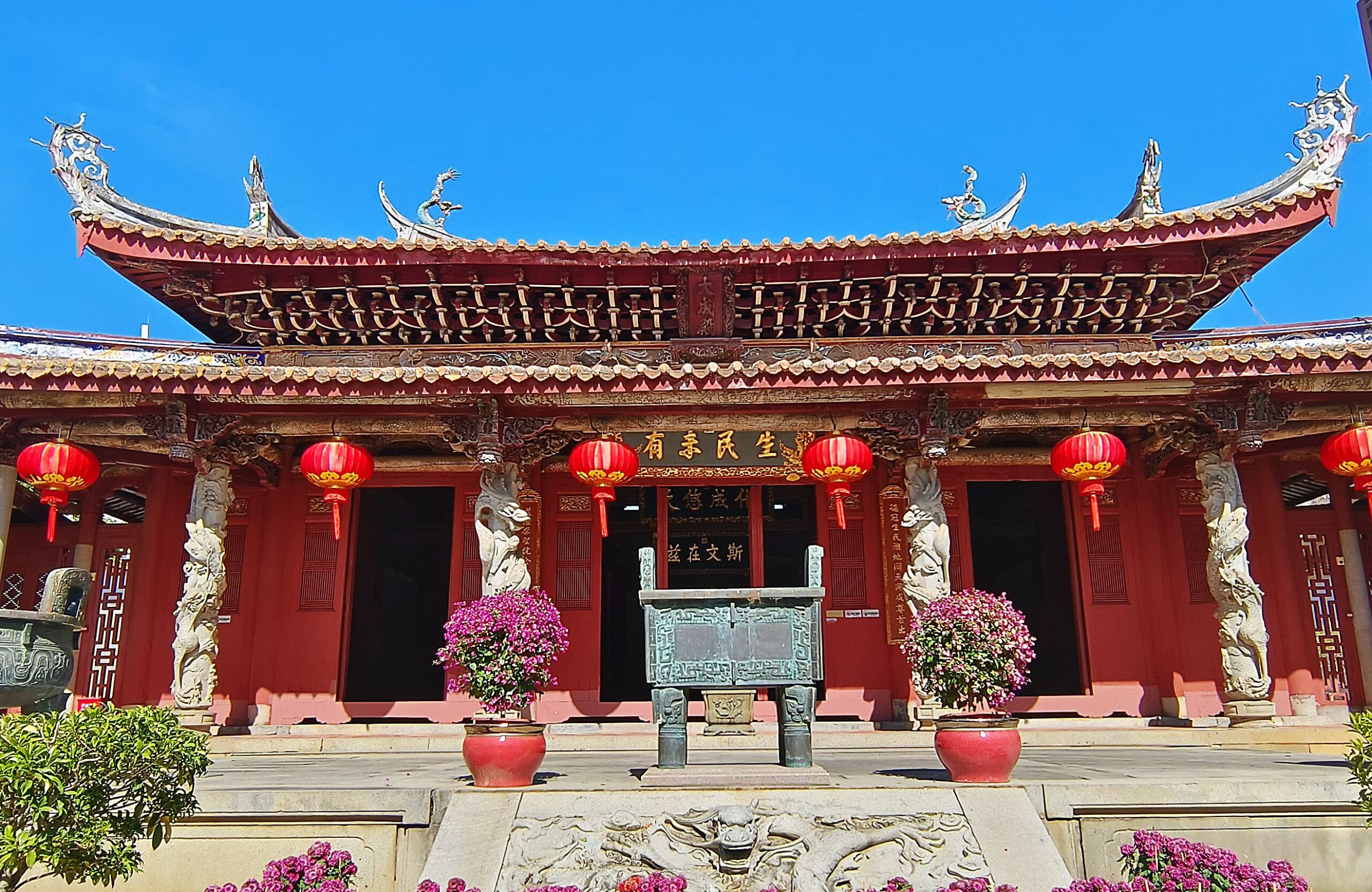 A scenic view of Putian Xianyou Wenmiao