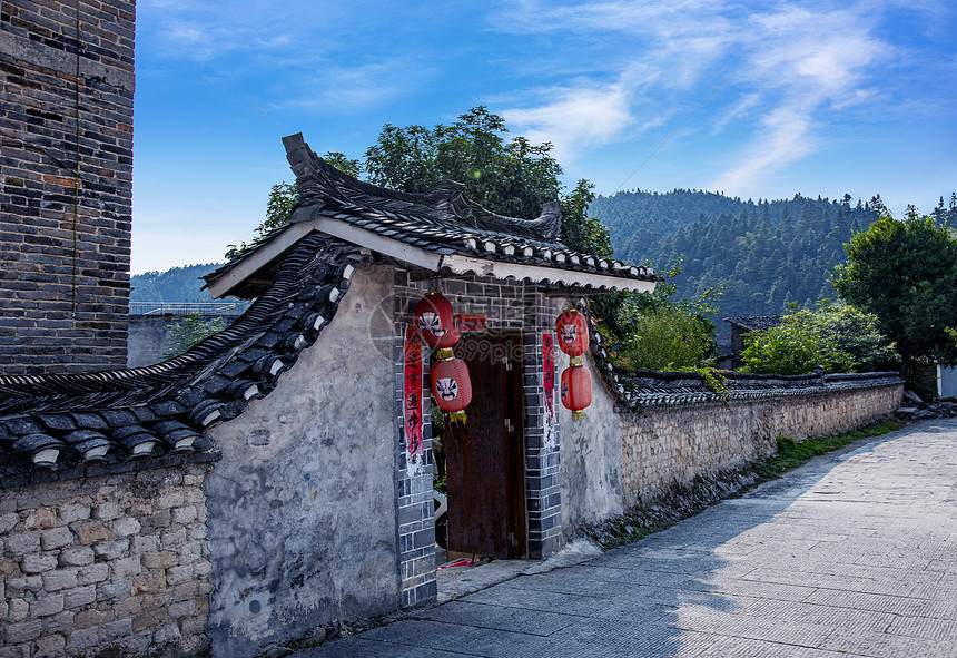 A scenic view of Qiandongnan Jinping Feishanmiao